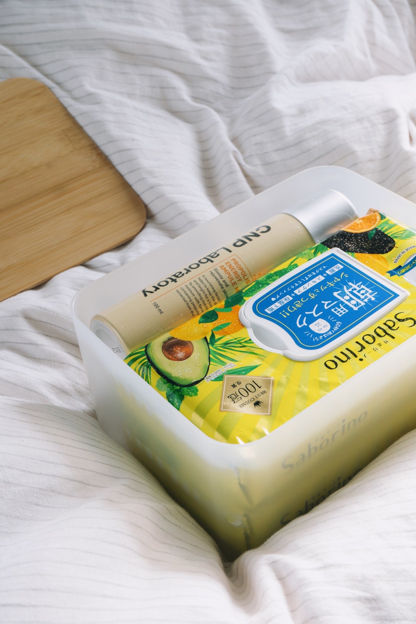 3COINSのおしゃれ収納「【バンブーシリーズ】収納ボックス:Mサイズ」