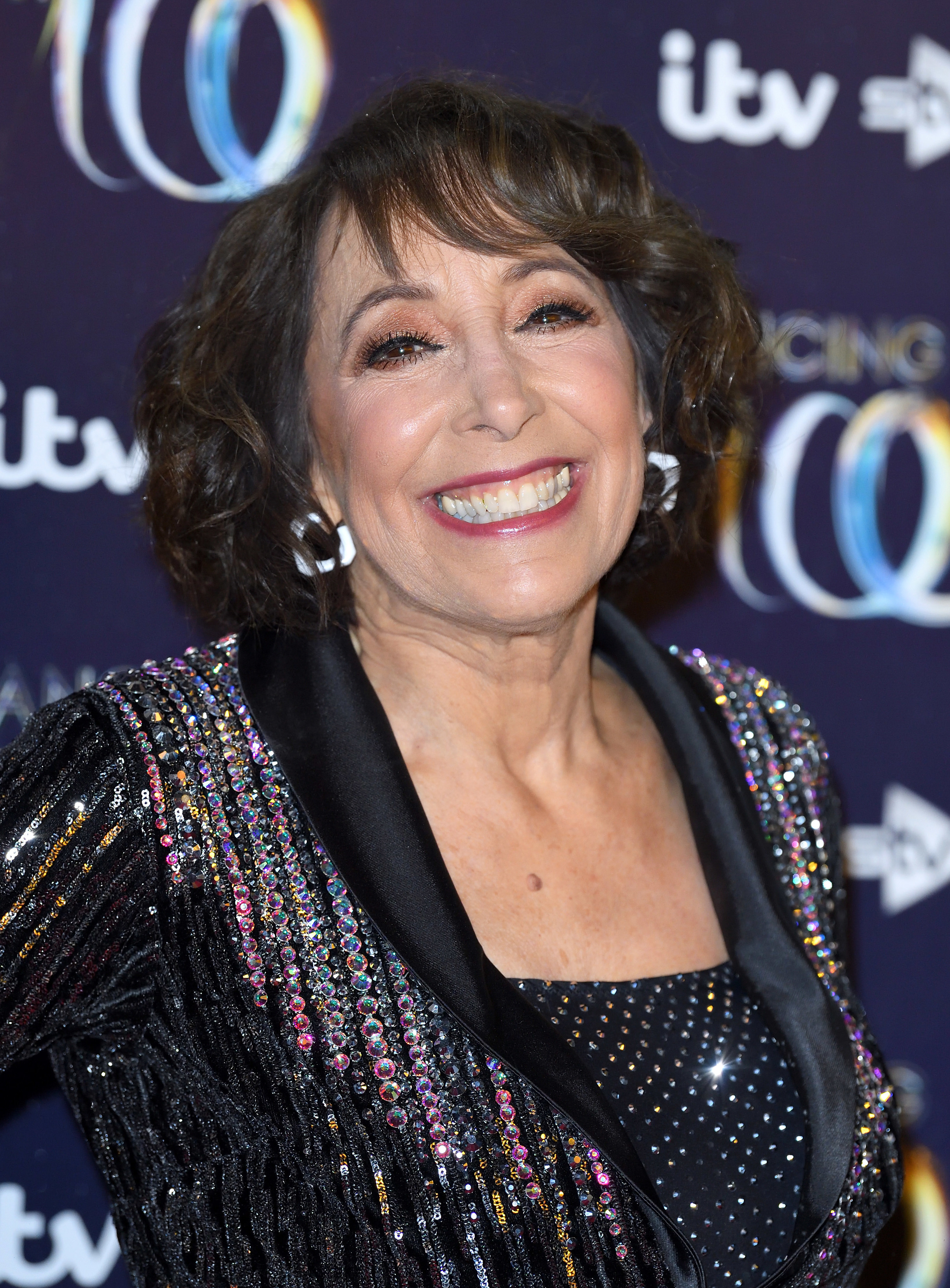 Didi Conn at the Natural History Museum Ice Rink in 2018