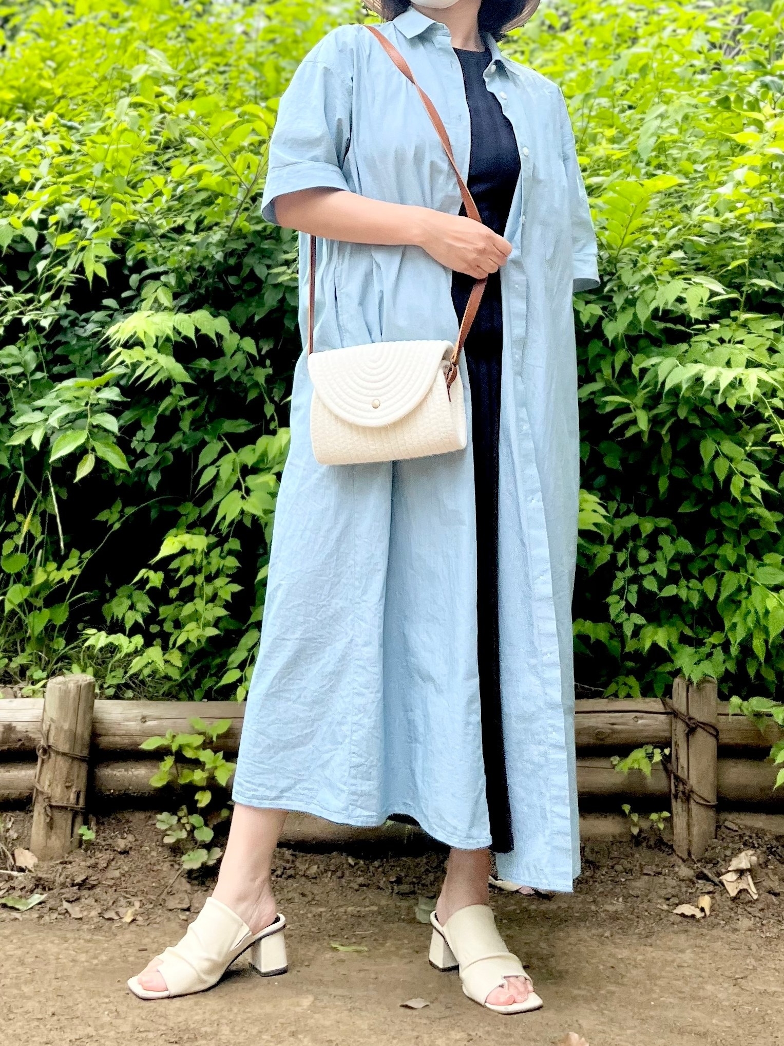 DAISO(ダイソー)のおすすめアイテム「ロープバッグ」のコーディネート