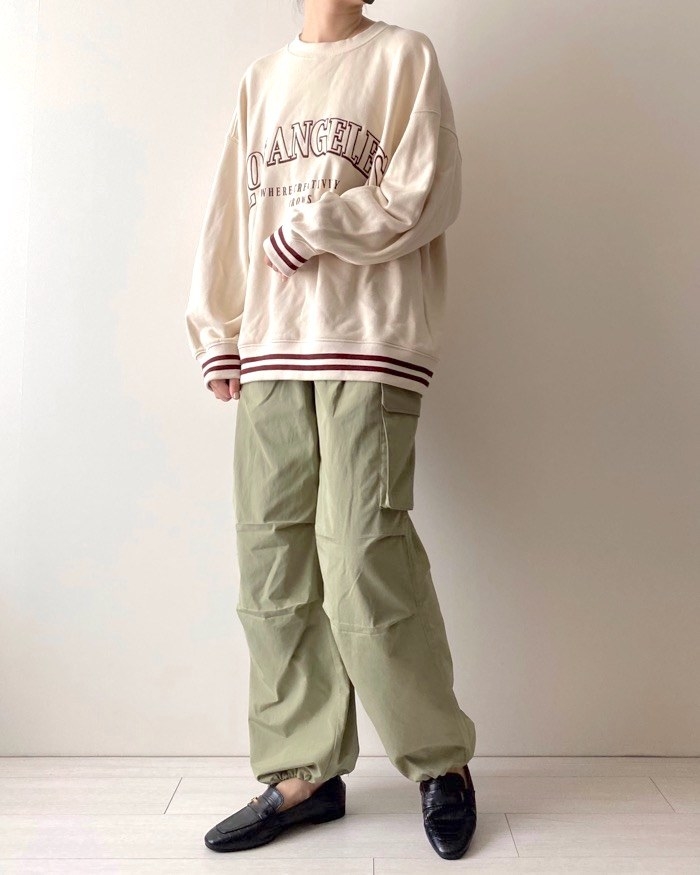 ユニクロのオススメのファッション「パラシュートカーゴパンツ(丈標準70.0～74.0cm)」