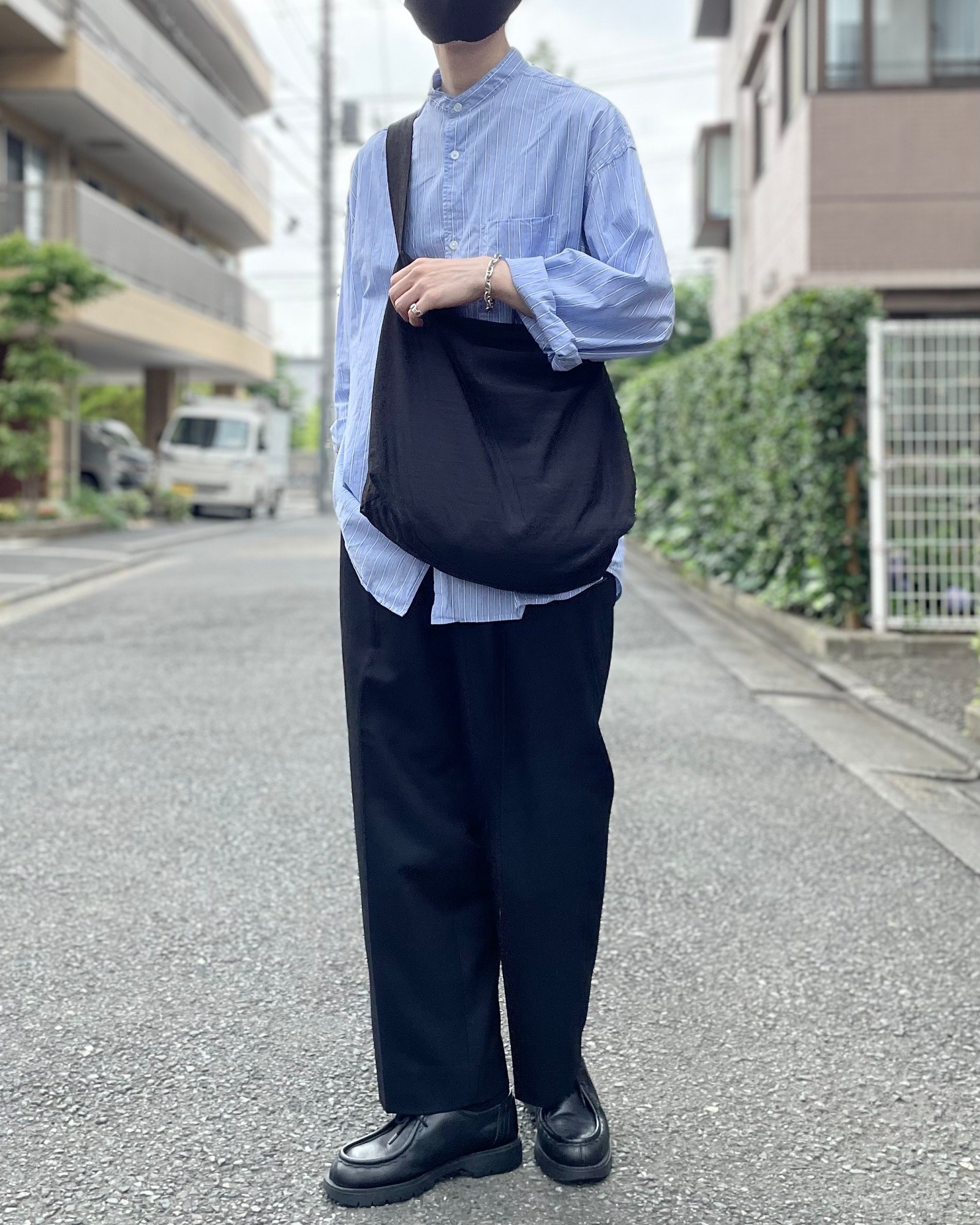 GLOBAL WORK（グローバルワーク）のおすすめのメンズアイテム「ライトショルダー」のコーディネート