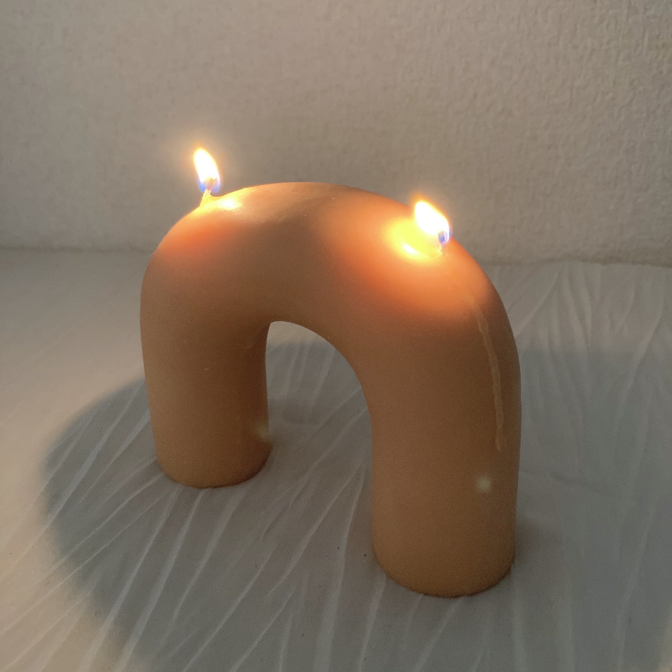 Francfranc（フランフラン）のオススメのキャンドル「アーチ キャンドル オレンジ」