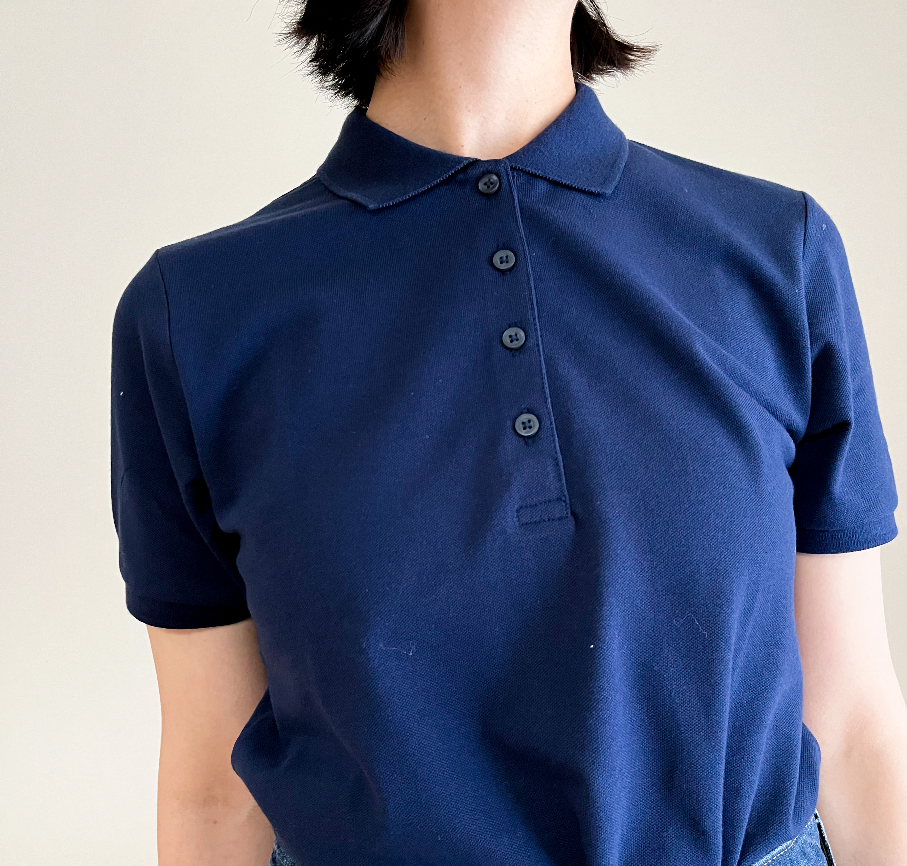 ストレッチカノコポロシャツ（半袖） 69 NAVY ポロシャツ | tspasia.org