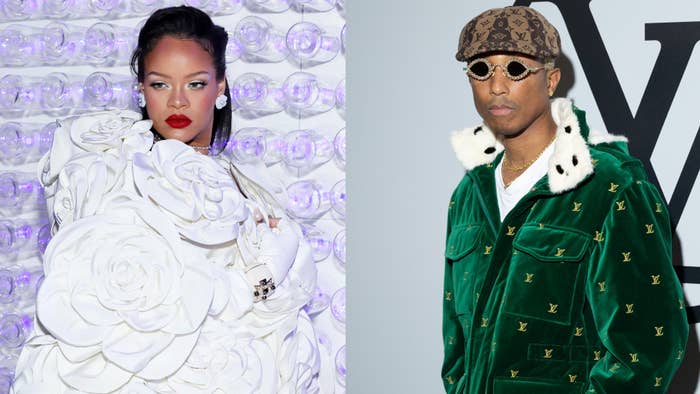 Rihanna Stars in Pharrell’s Louis Vuitton Campaign Ahead of Paris Debut ...