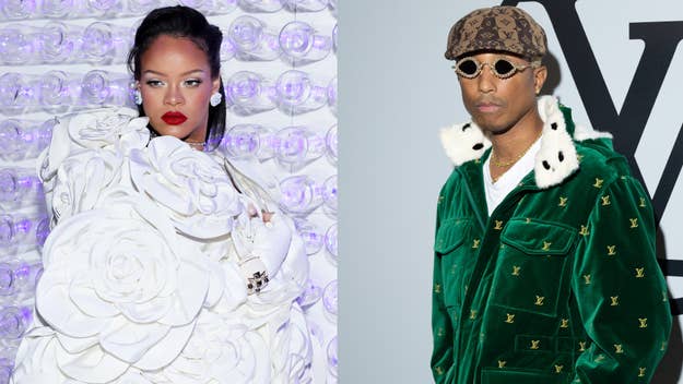 Stars support Pharrell at his 1st Louis Vuitton show: See all the