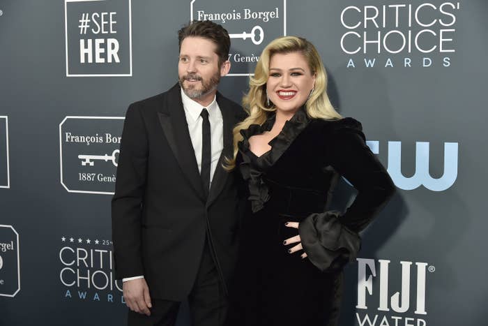 The former couple on the Critics Choice Awards red carpet