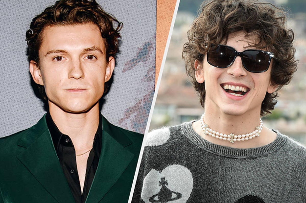 Tom Holland Says He Really Admires Timothée Chalamet