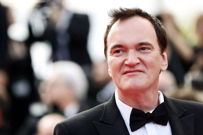 Close-up of Quentin Tarantino at the 72nd annual Cannes Film Festival in 2019