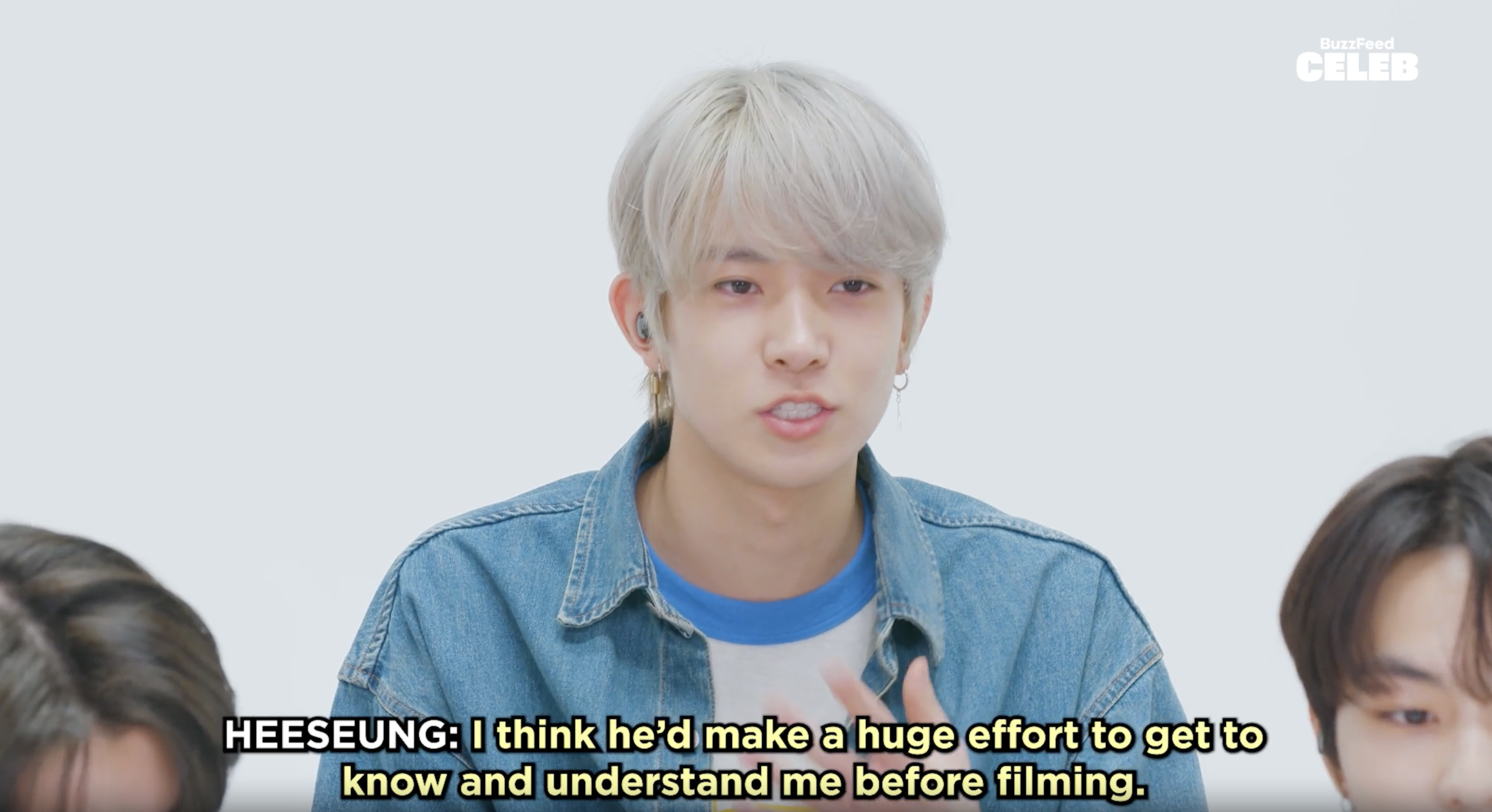 Heeseung says, &quot;I think he&#x27;d make a huge effort to get to know and understand me before filming&quot;