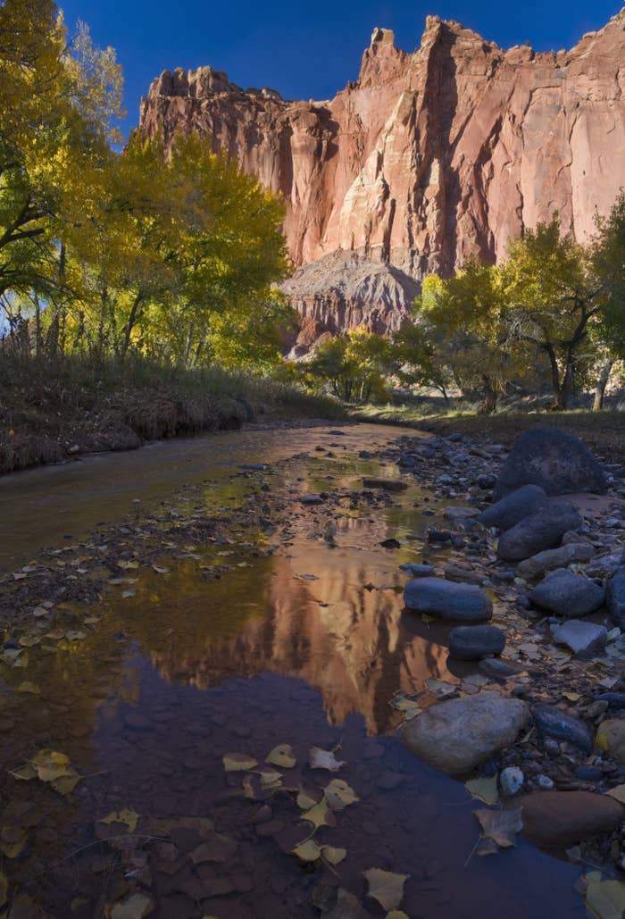 Capitol Reef National Park in Utah.