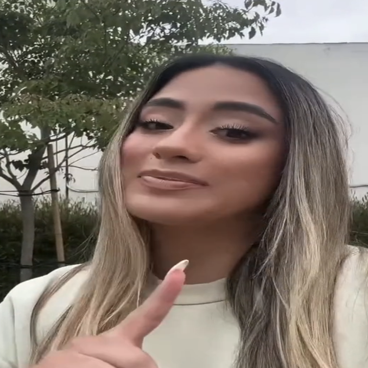 Ally Brooke speaking to camera