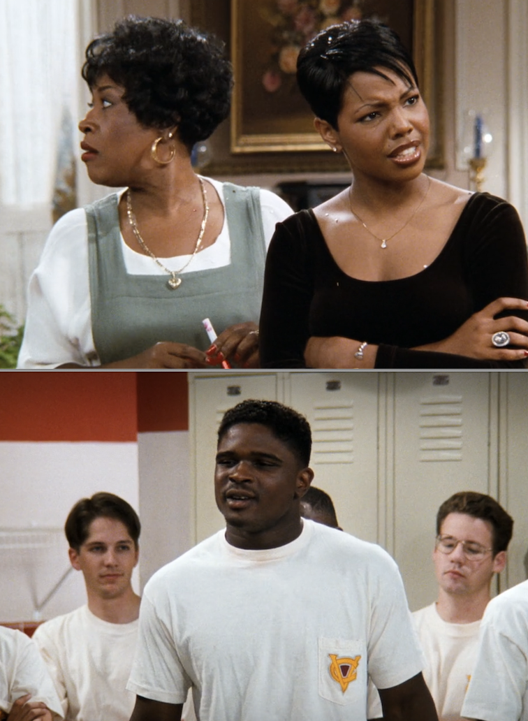 Laura and Eddie in &quot;Family Matters&quot;