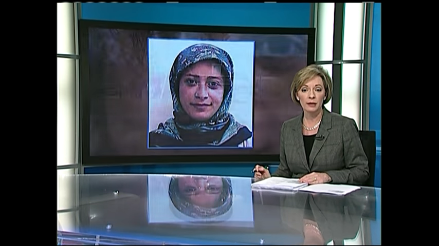 News report on Nuseiba Hasan