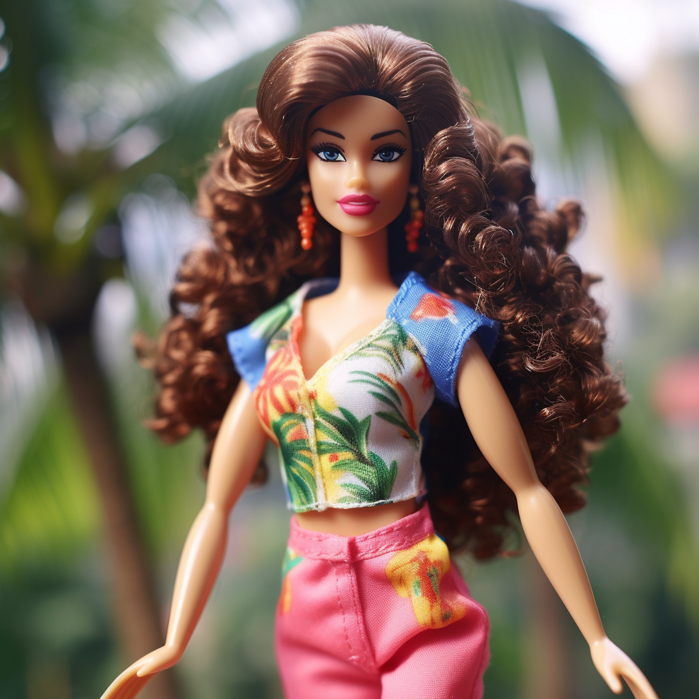 AI Photos Of Barbie Dolls From Every State