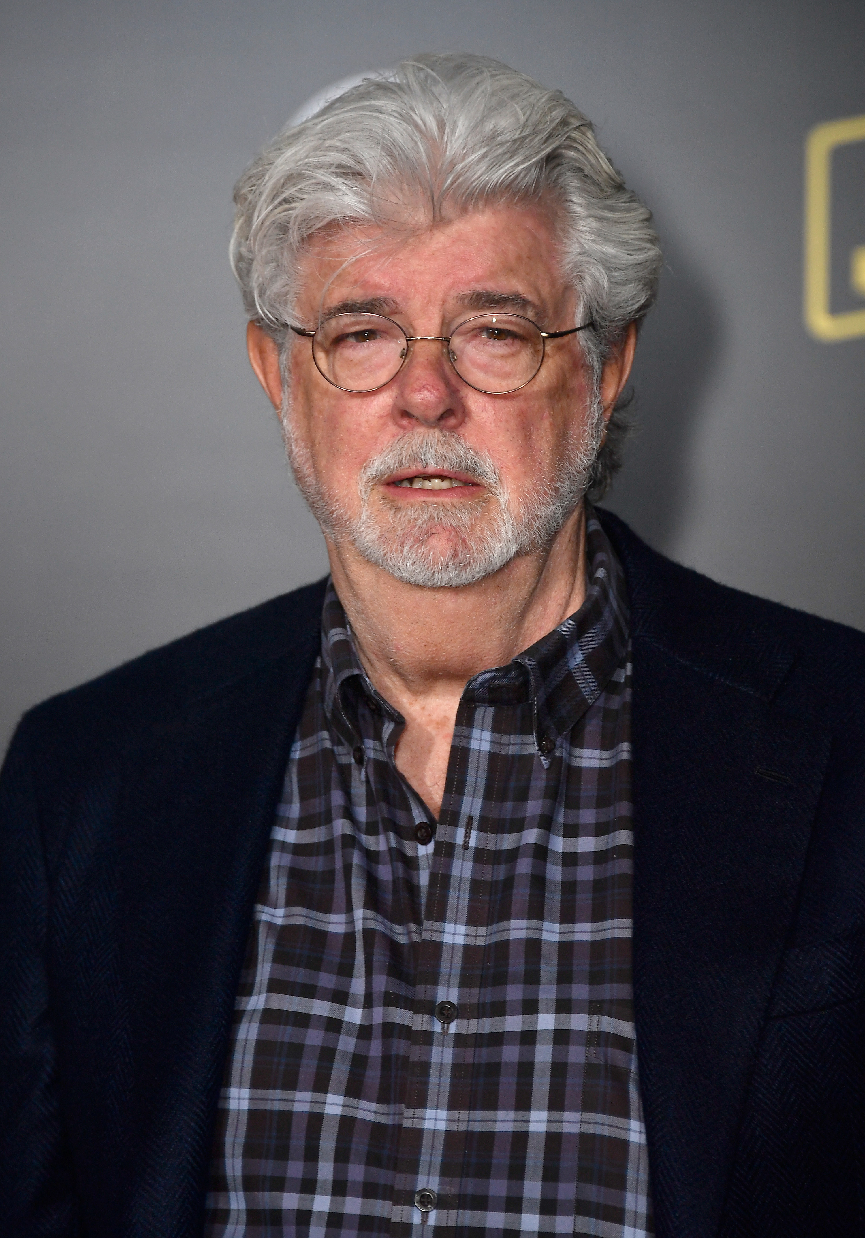 George Lucas at a film premiere