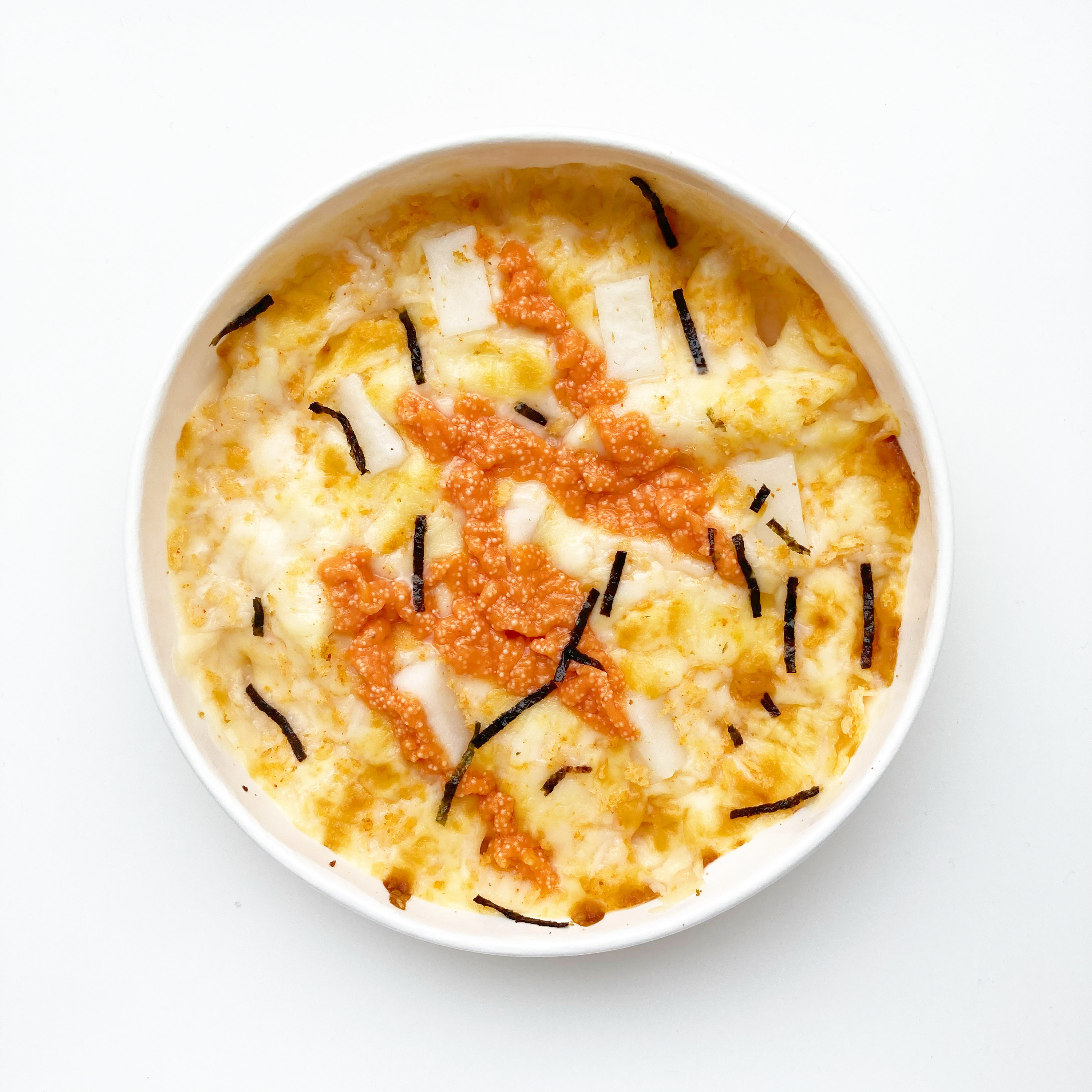 FamilyMart(ファミリーマート)の濃厚グラタン「和風仕立てもち明太チーズグラタン」