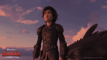 hiccup and toothless in how to train your dragon