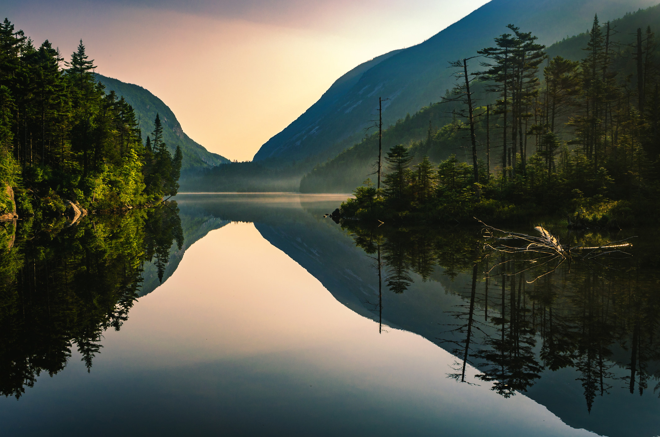 Lake Colden in Adirondack High Peaks.