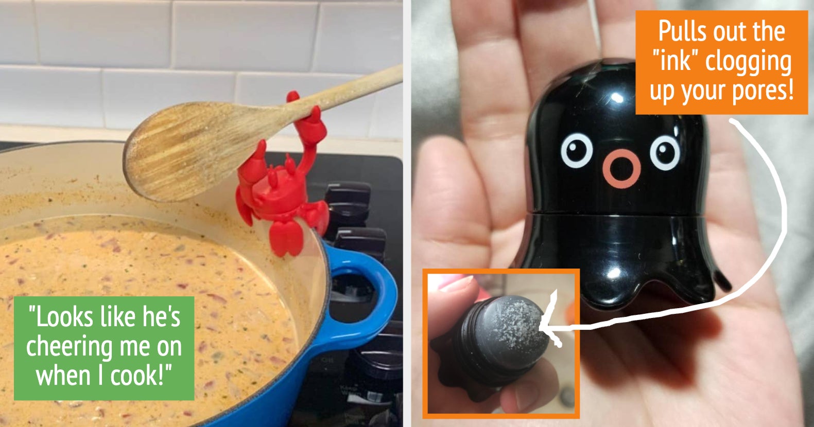 A Crab Spoon Rest That Looks Like It's Cheering You On And 33