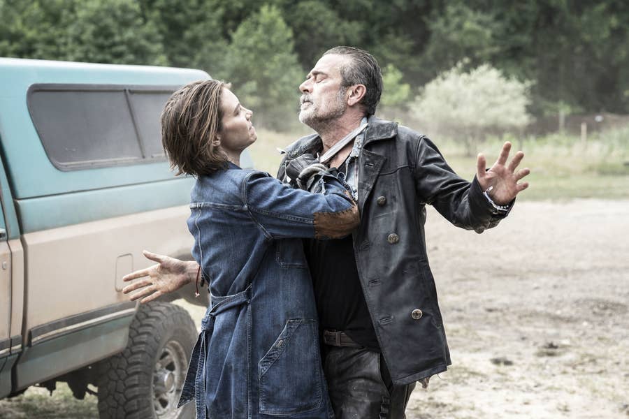 Why Negan and Maggie Aren't Ready to Leave 'The Walking Dead