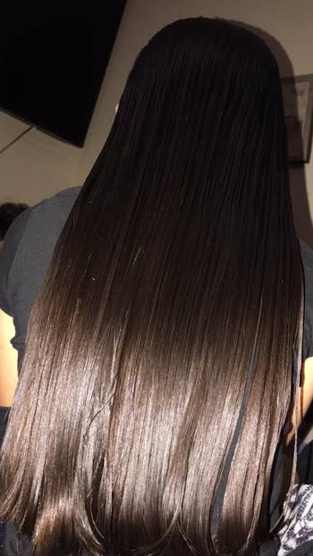 the aforesaid reviewer's hairsbreadth creaseless and shiny aft using