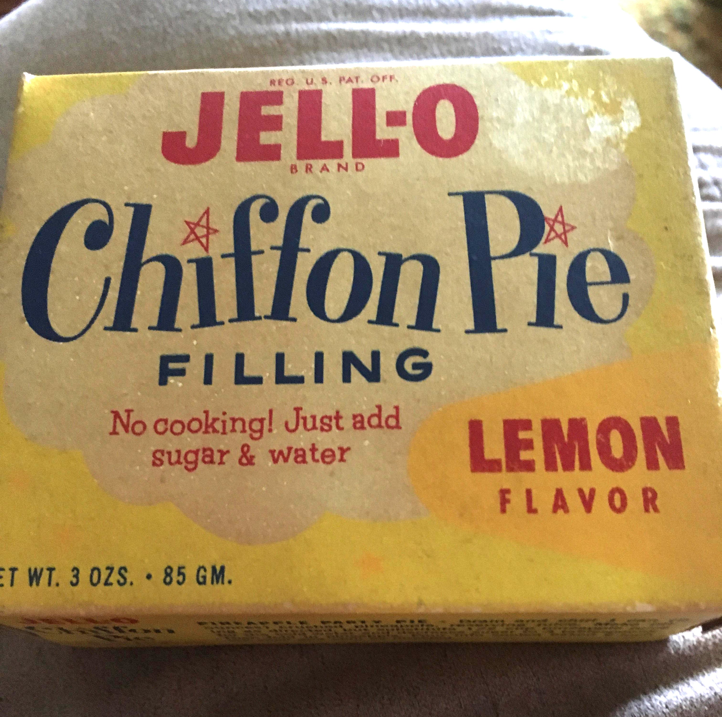 jello with chiffon pie filling