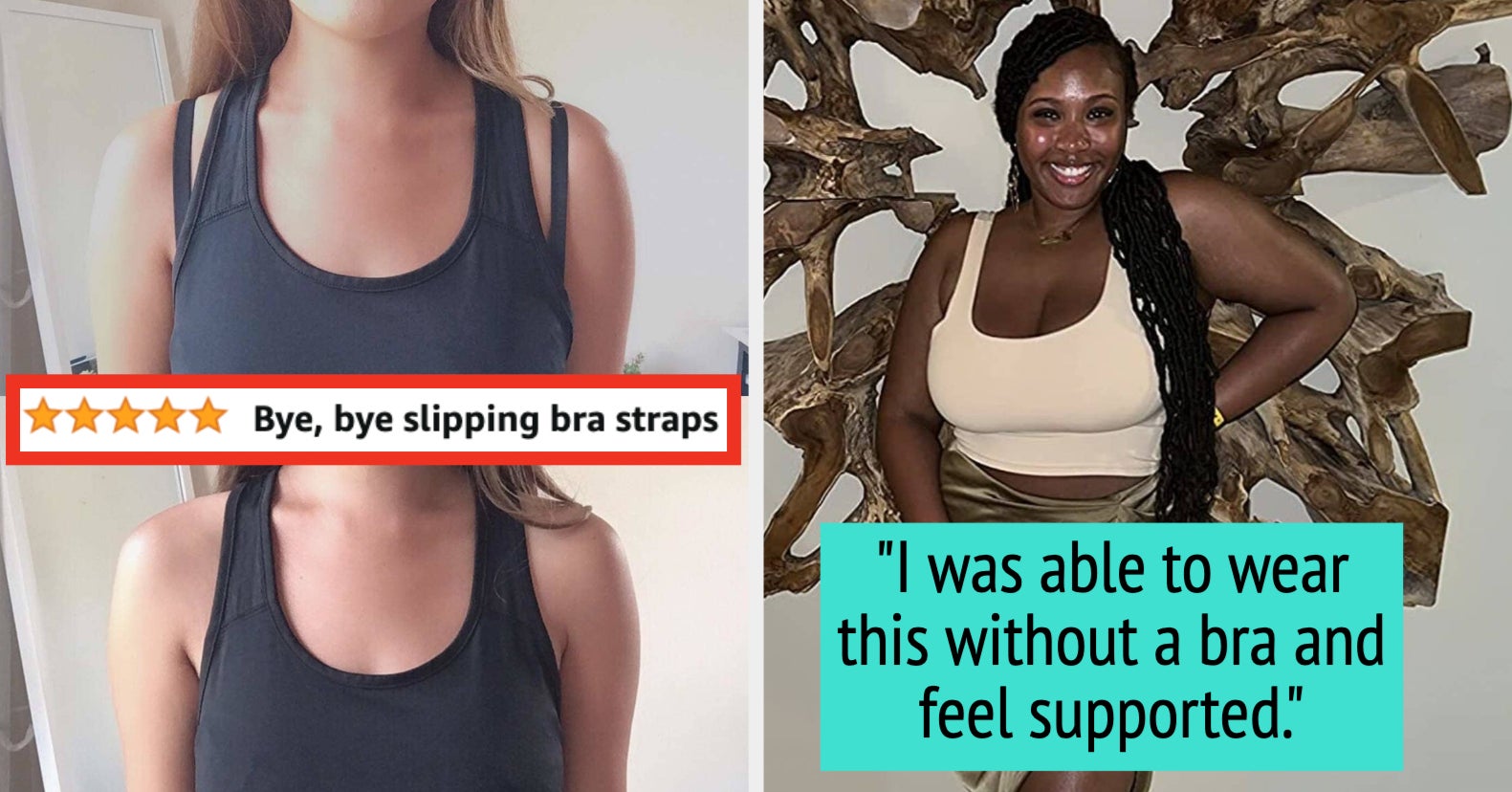 I'm a 34G and tried 's viral strapless bra - I was skeptical