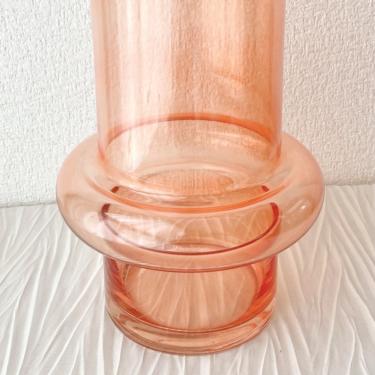 Francfranc（フランフラン）のオススメのフラワーベース「リングフラワーベース M オレンジ」