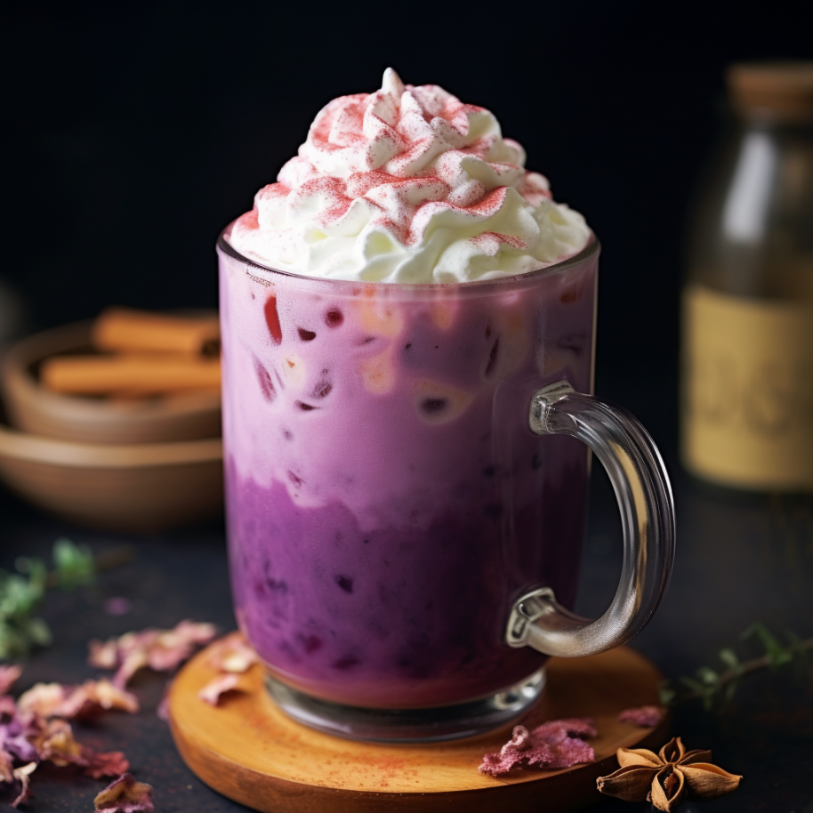 huckleberry pie latte