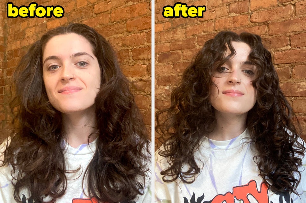 I Tried The Mousse Gel Mousse Method For My Wavy Hair