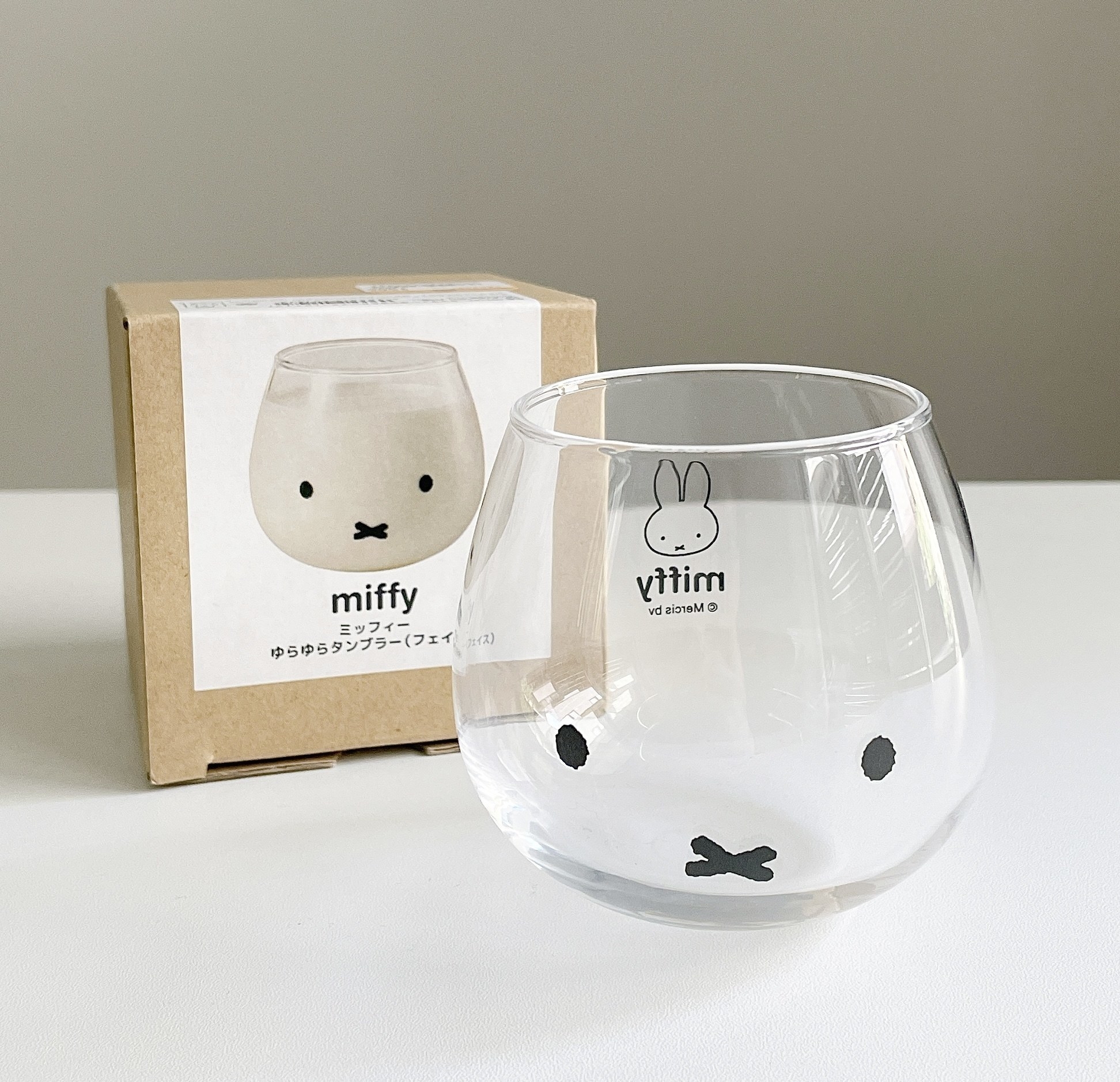 LOFT(ロフト)のおすすめ食器「ミッフィーゆらゆらタンブラー(フェイス) 320ml」