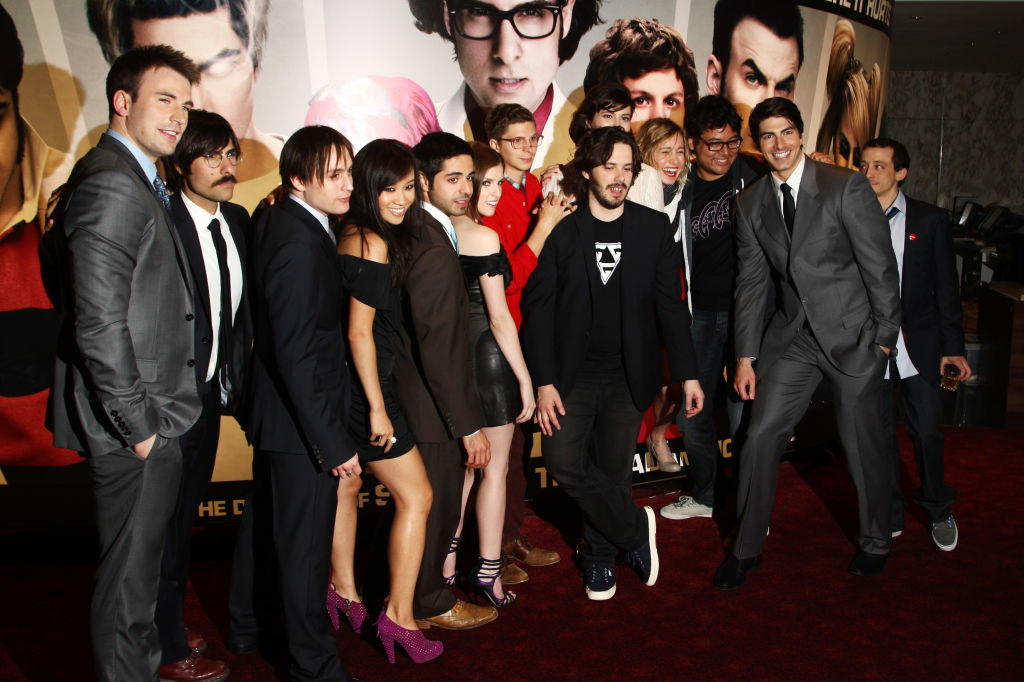 the cast on the red carpet for the film&#x27;s premiere