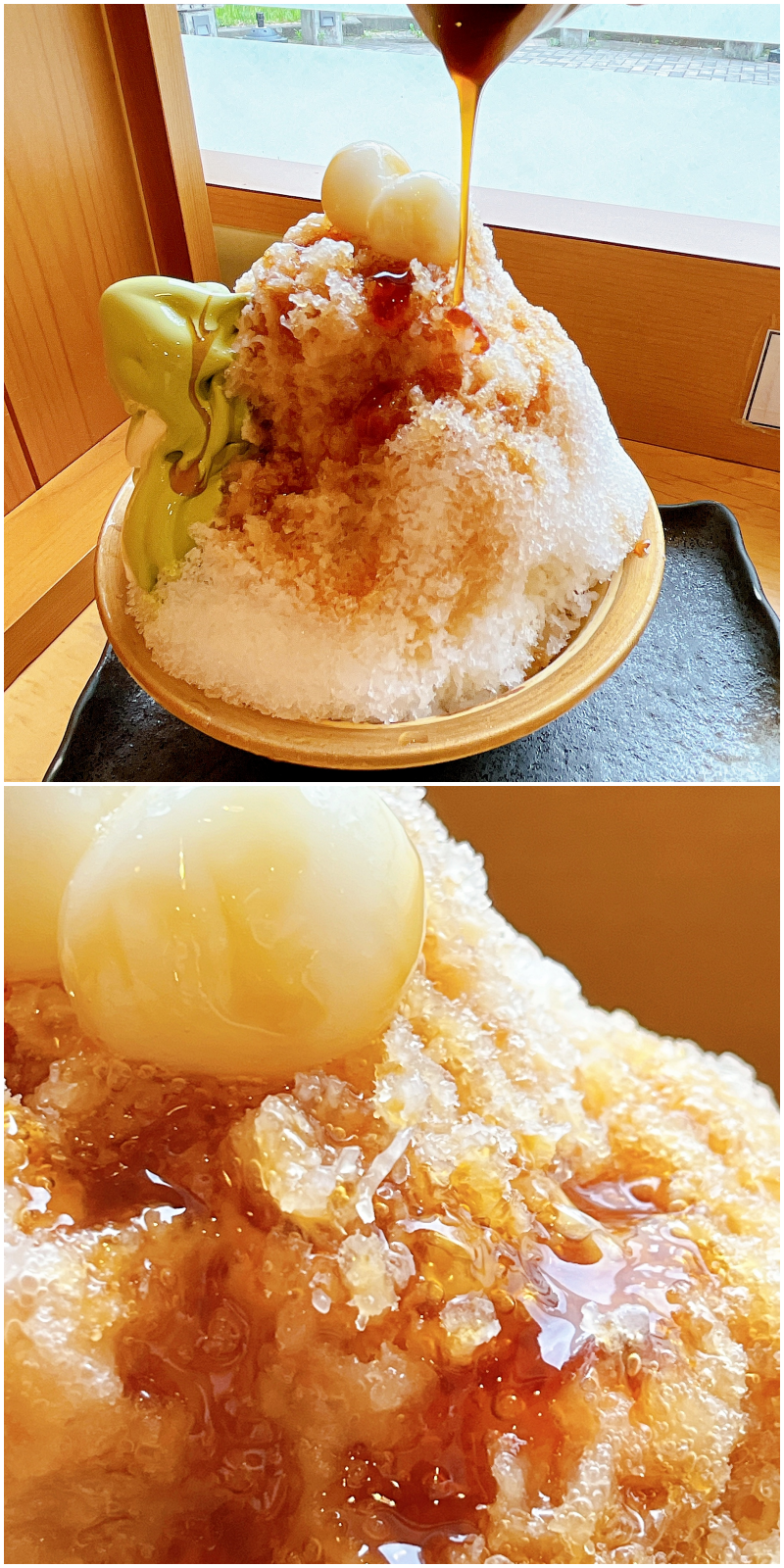 「コメダ和喫茶 おかげ庵」のおすすめ夏メニュー「かき氷 みたらしみるく」