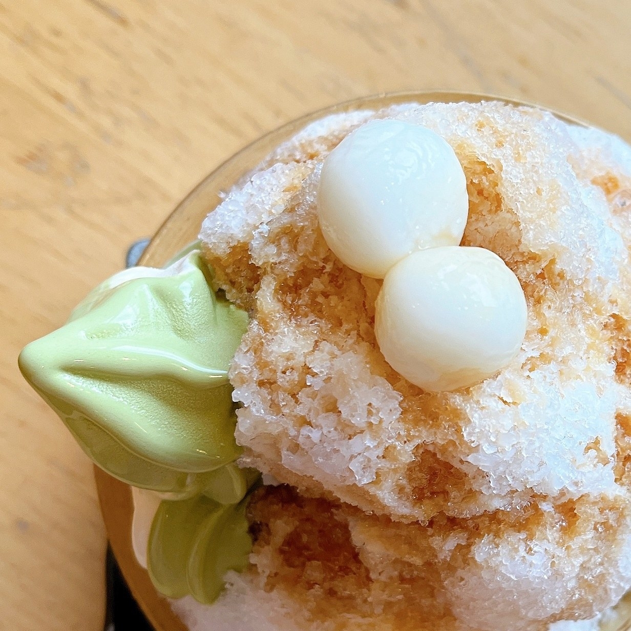 「コメダ和喫茶 おかげ庵」のおすすめ夏メニュー「かき氷 みたらしみるく」
