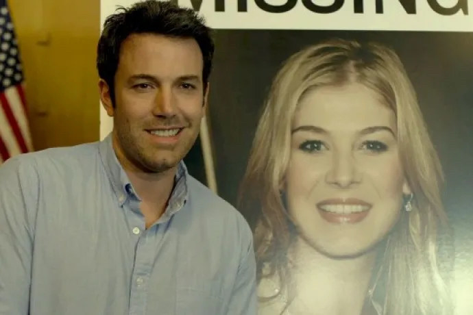 Nick smiling next to the &quot;Missing&quot; poster