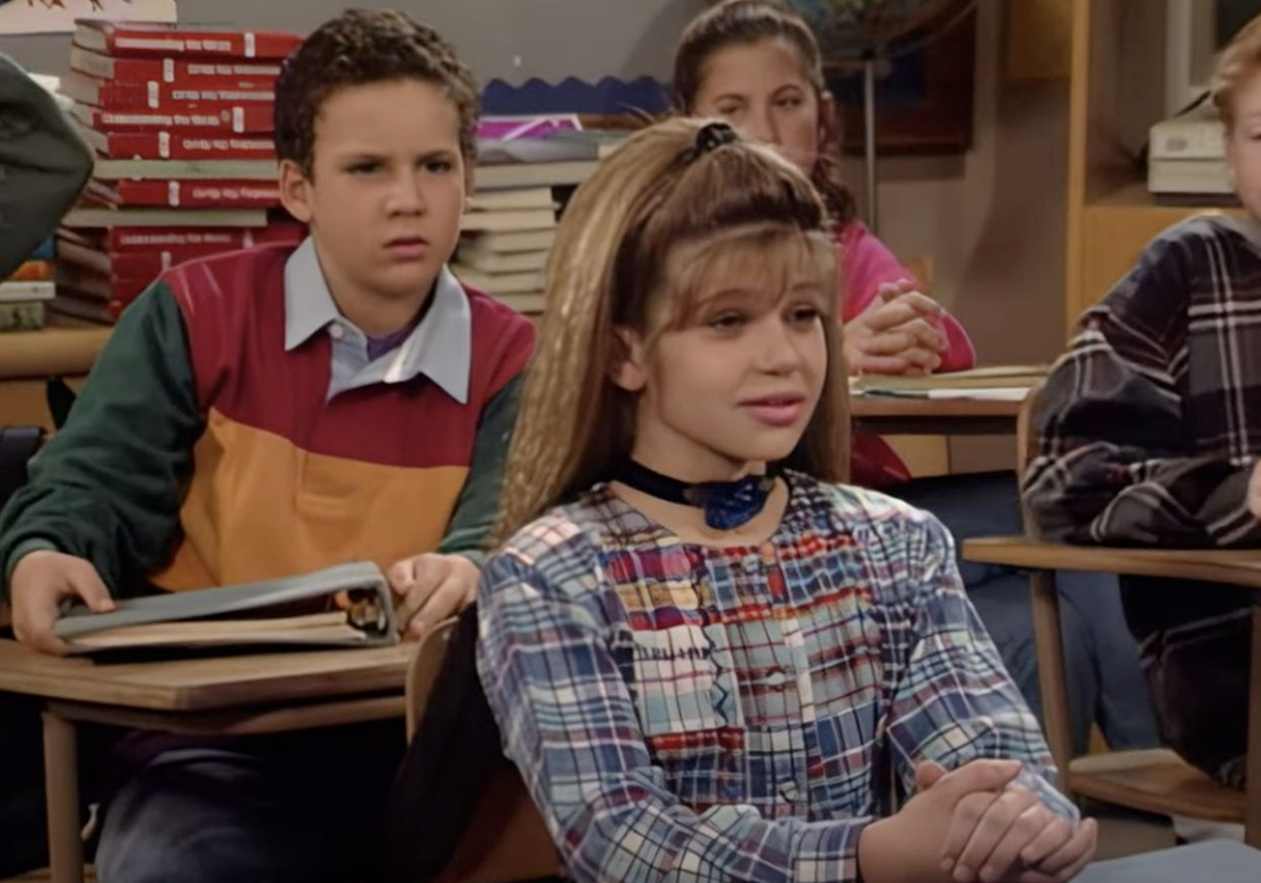 Topanga in class