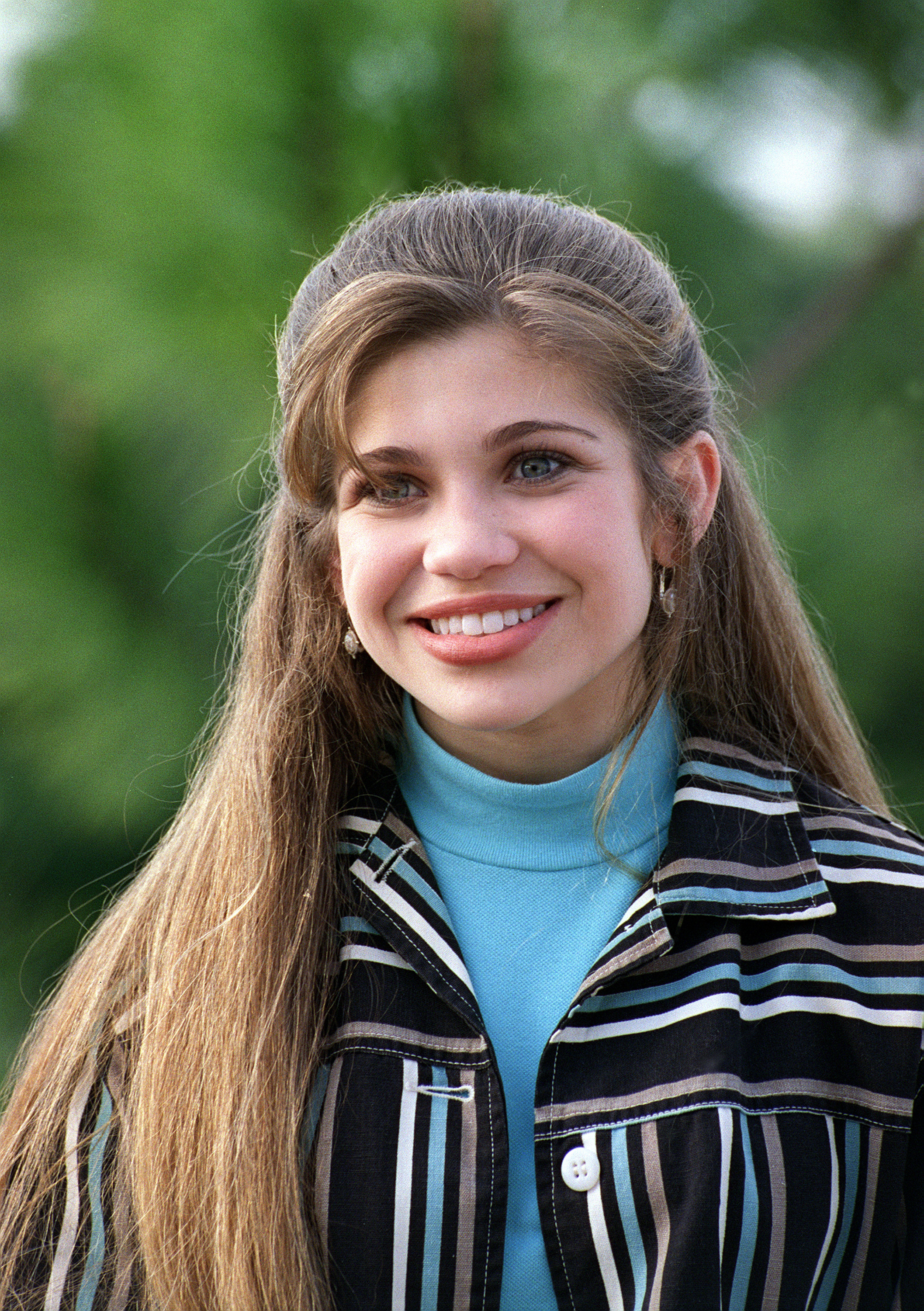 Close-up of Danielle smiling