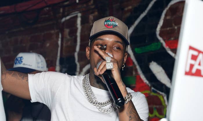 Tory Lanez attends Sorry For What Event on September 28, 2022 in New York City.