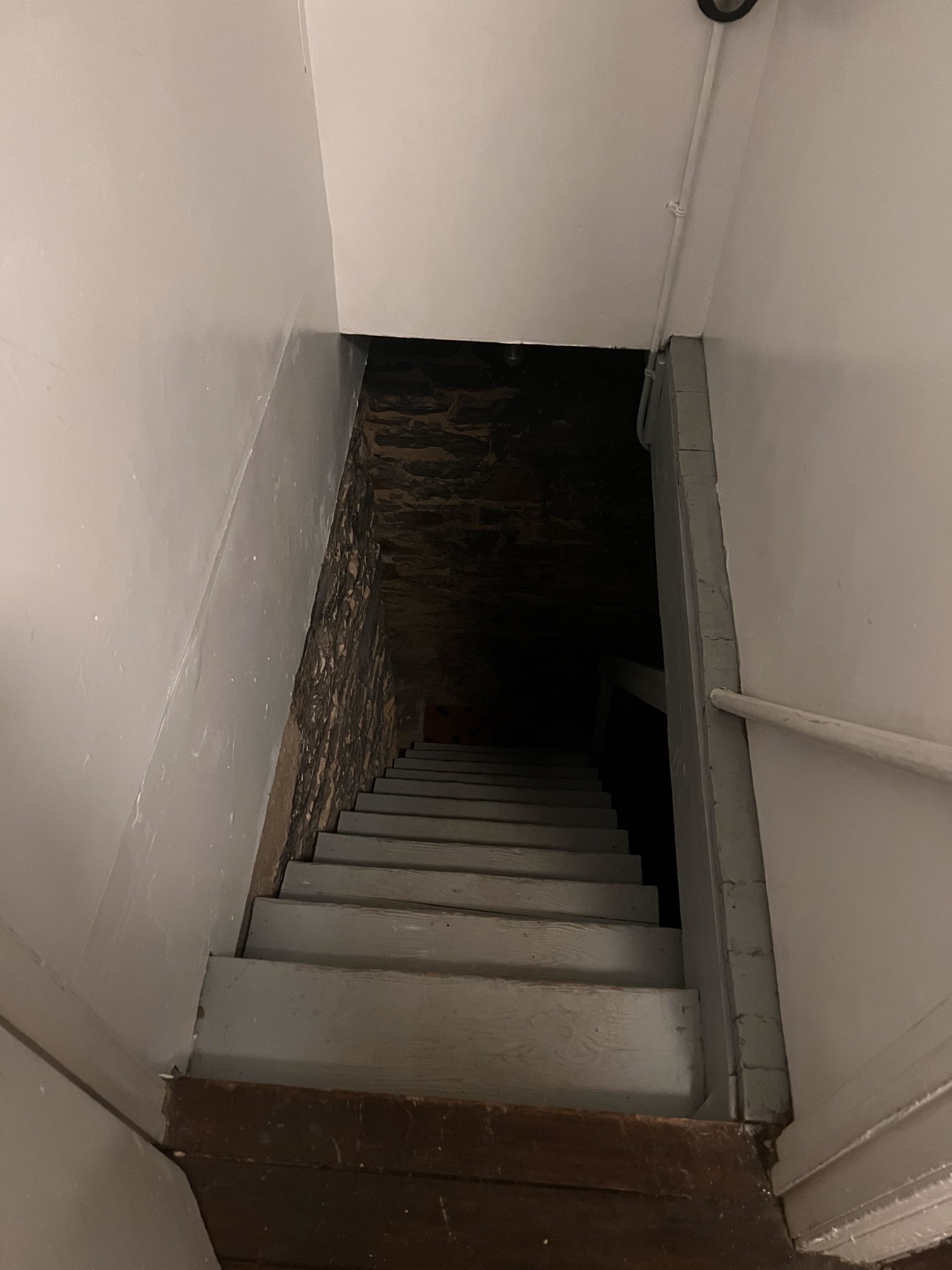 stairs leading into darkness