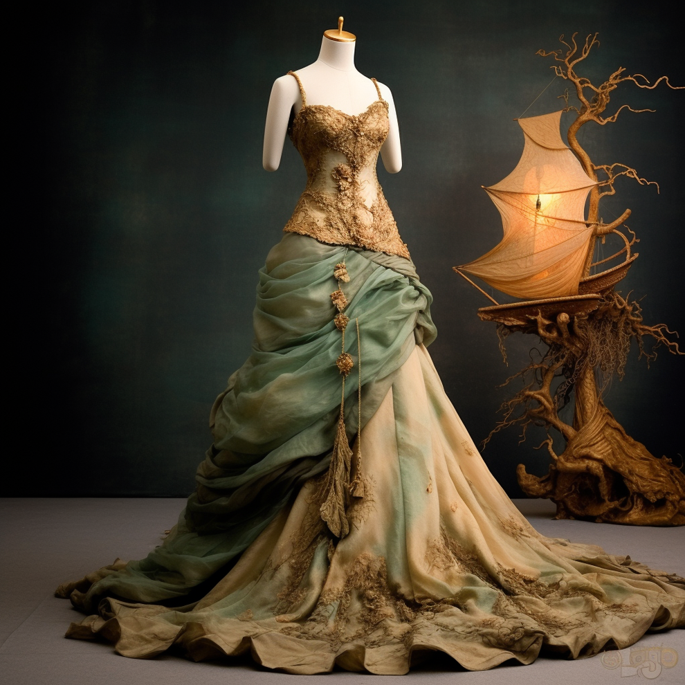 AI Generated Gowns Based On Books
