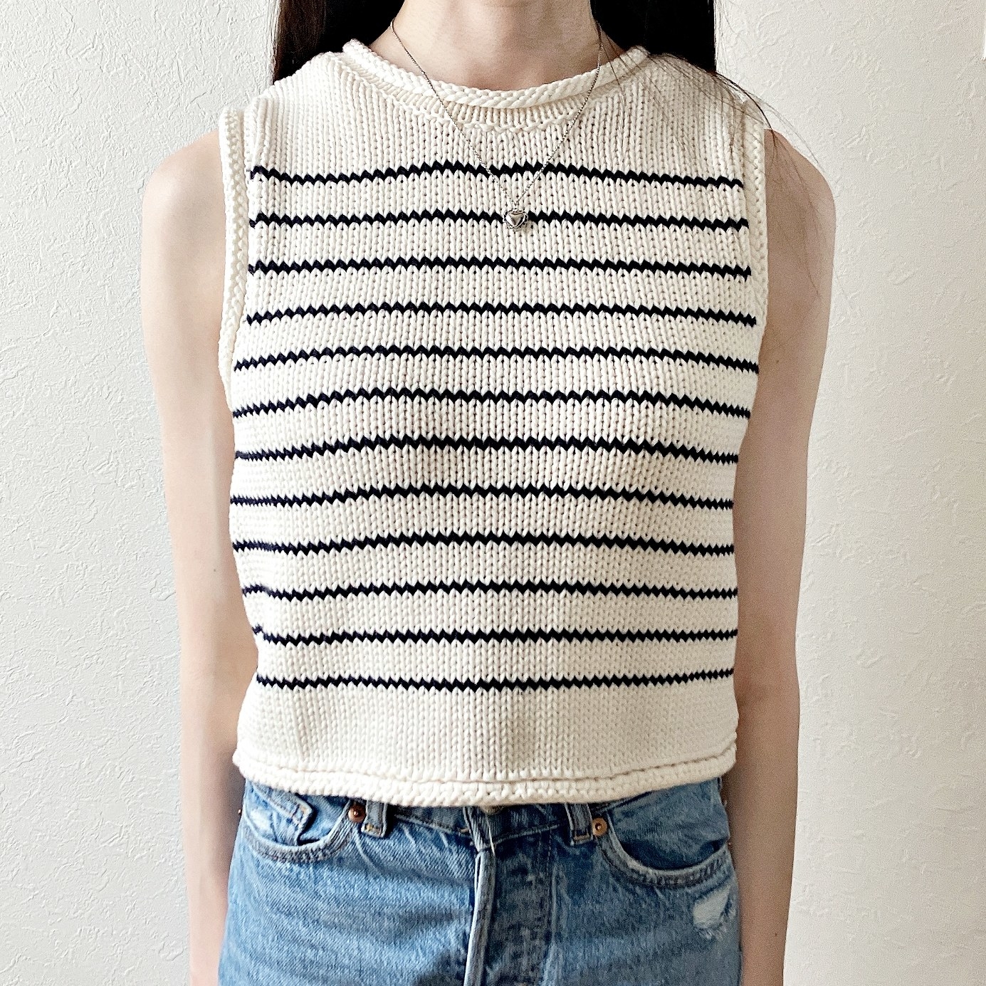 ZARA（ザラ）のおすすめトップス「ストライプ ニット トップス」