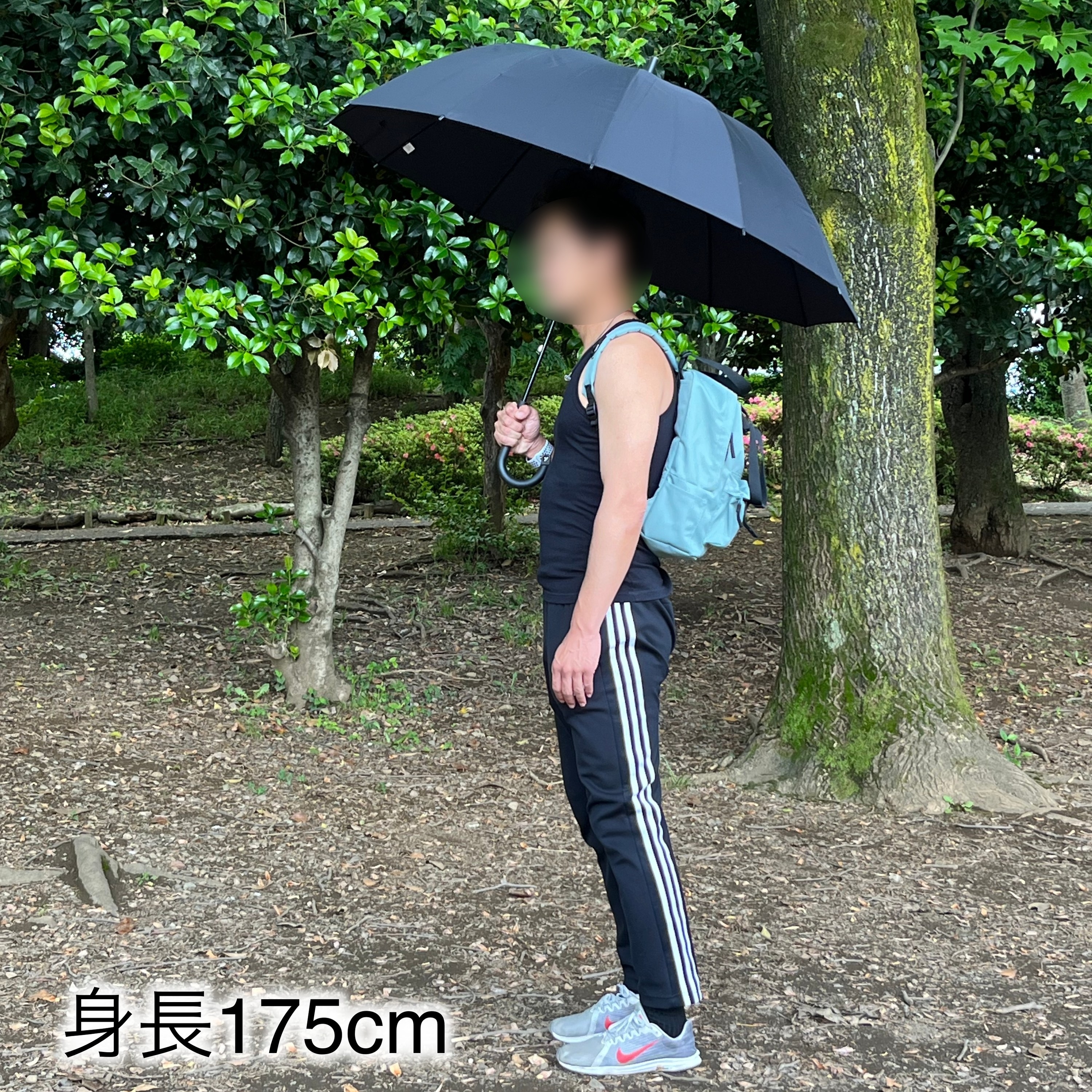 無印良品のおすすめアイテム「しるしのつけられる 大きい傘」
