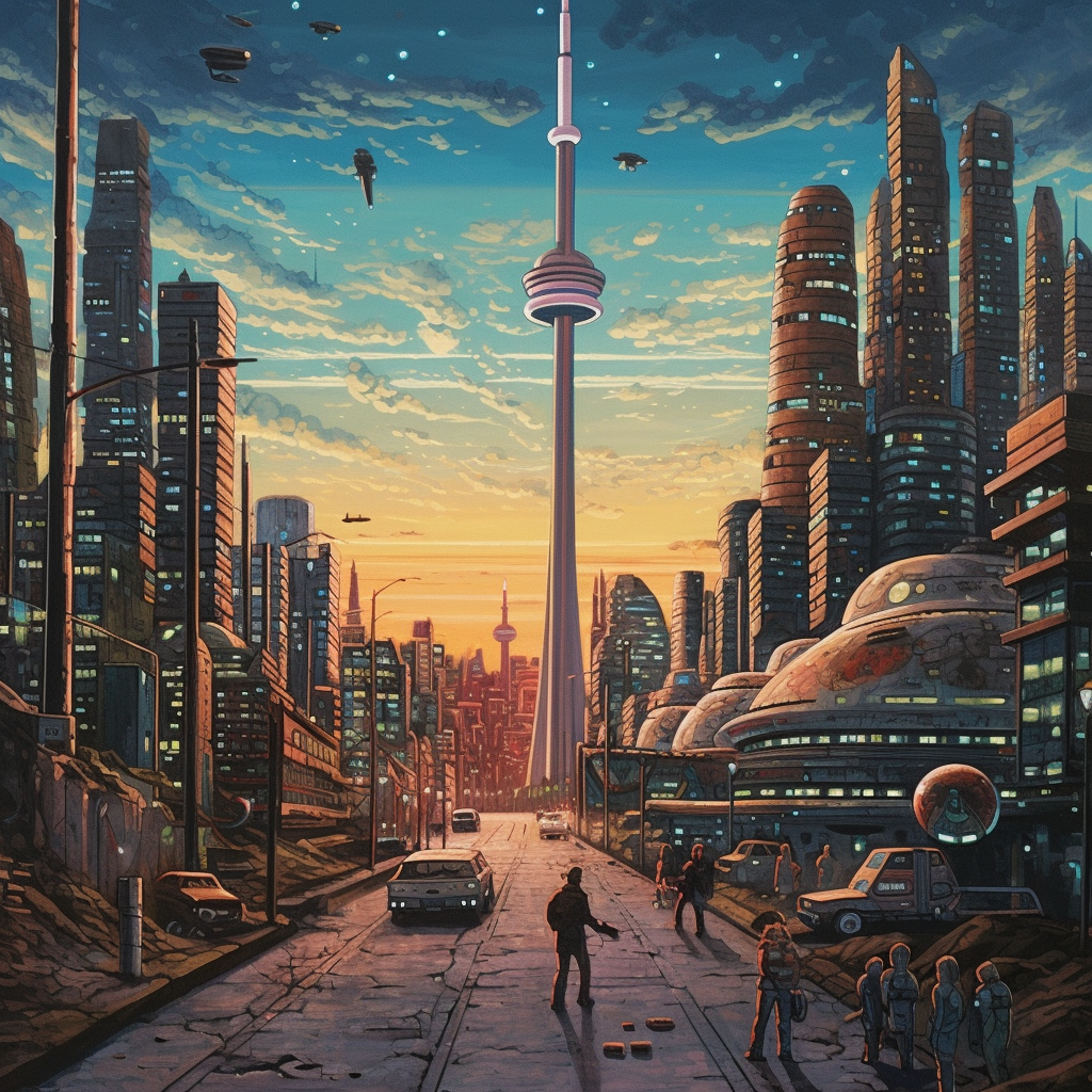 Toronto in the future, according to AI