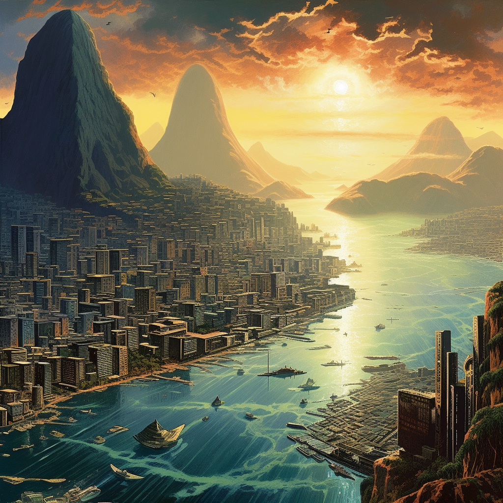 Rio de Janeiro in the future, according to AI