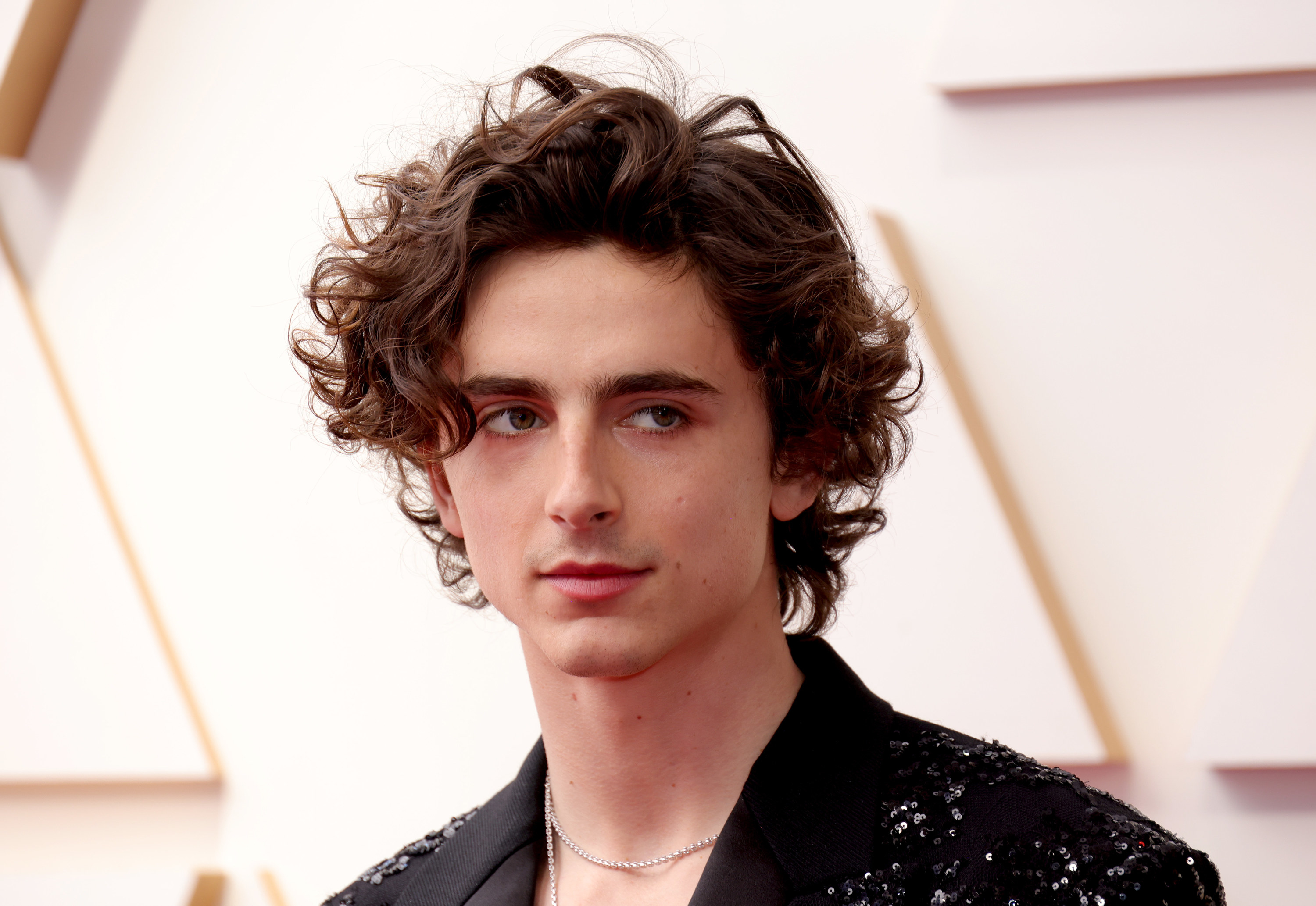 Close-up of Timothée