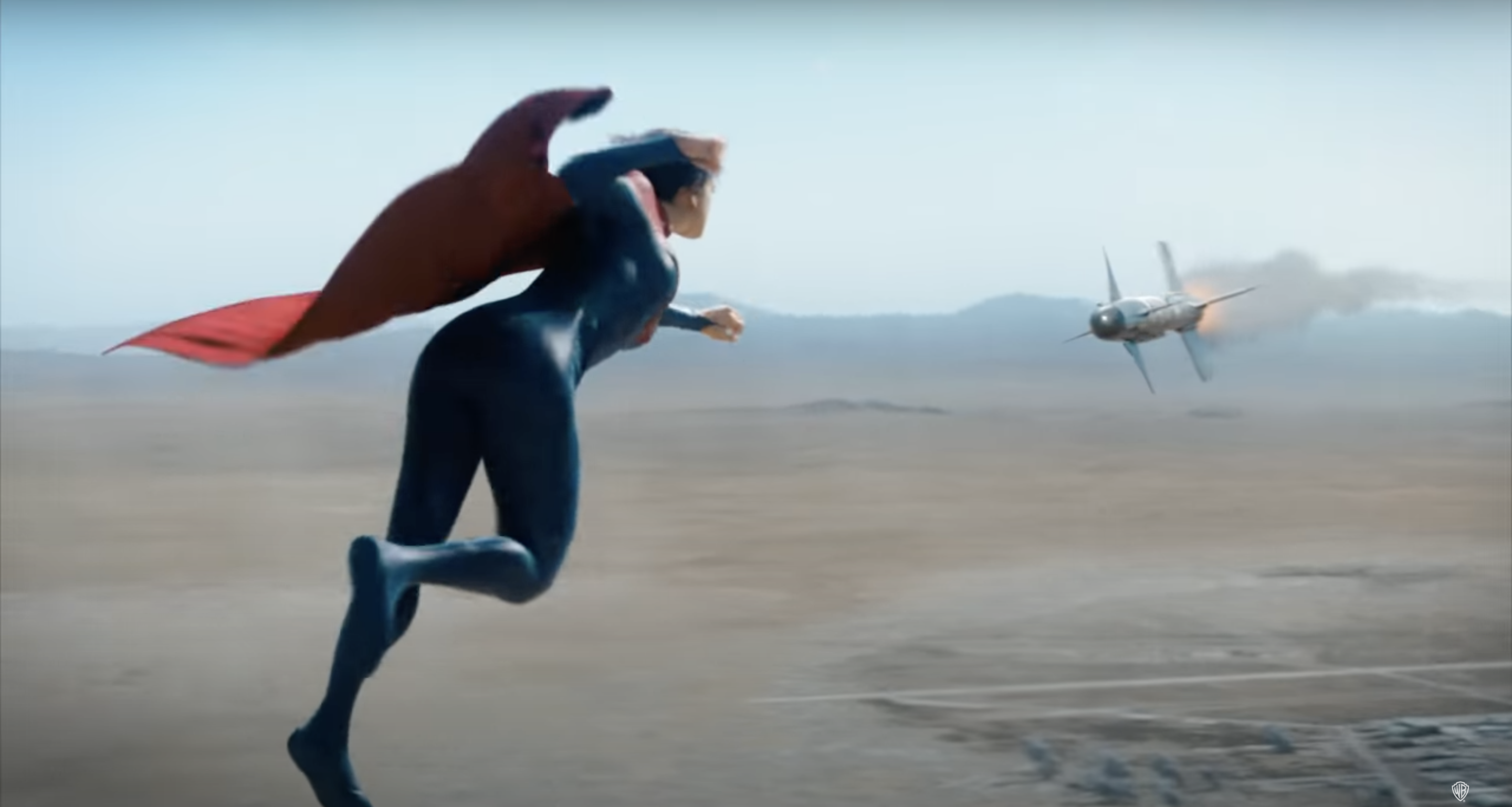Kara flying towards an aircraft