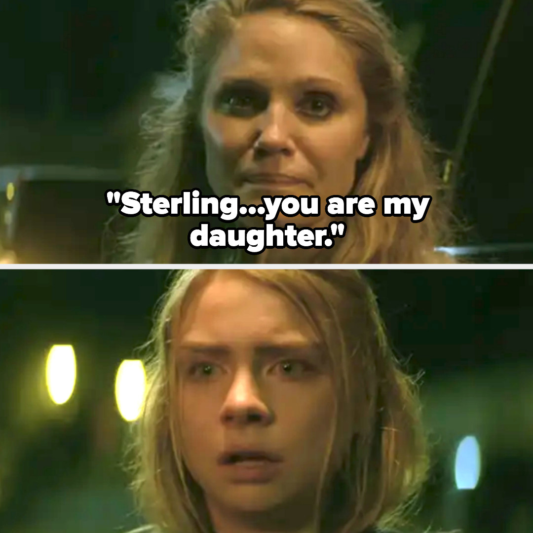 character saying, sterling you are my daughter