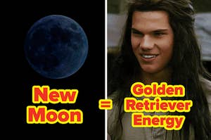 A new moon and Jacob Black.