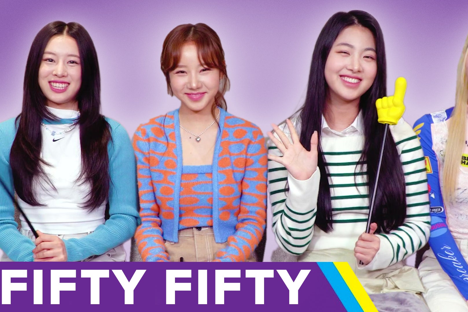 Viral TikTok K-Pop Girl Group FIFTY FIFTY Played "Who's Who" And Proved They Are The Cutest
