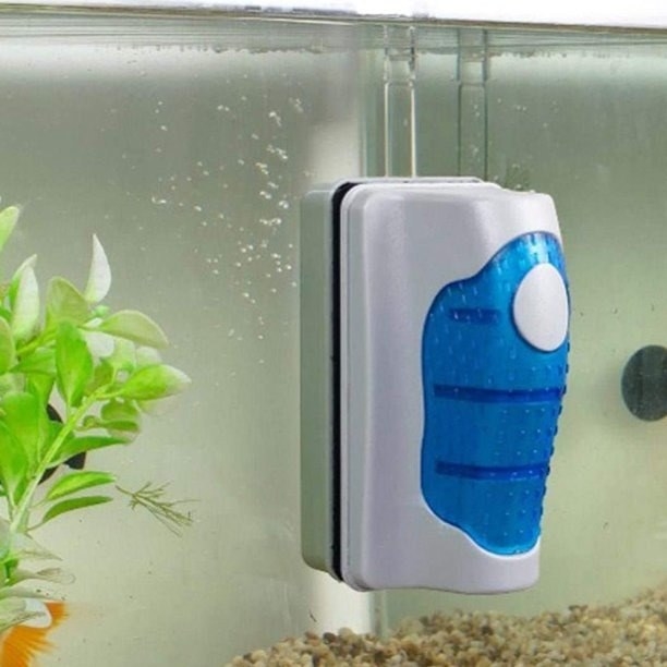 A fish tank cleaner